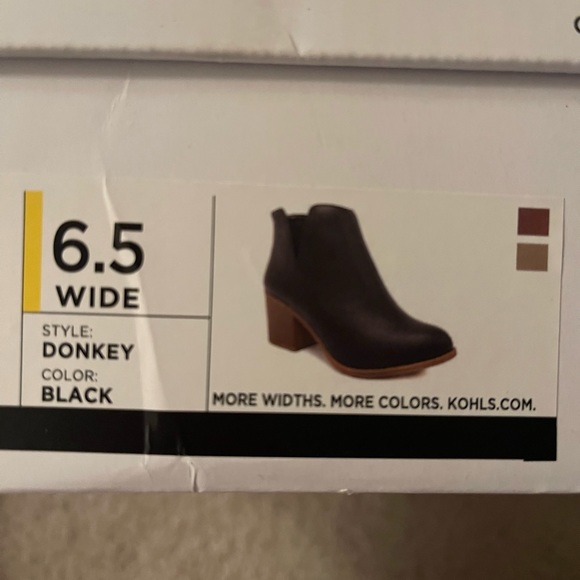 Black Heeled Bootie - Picture 5 of 5